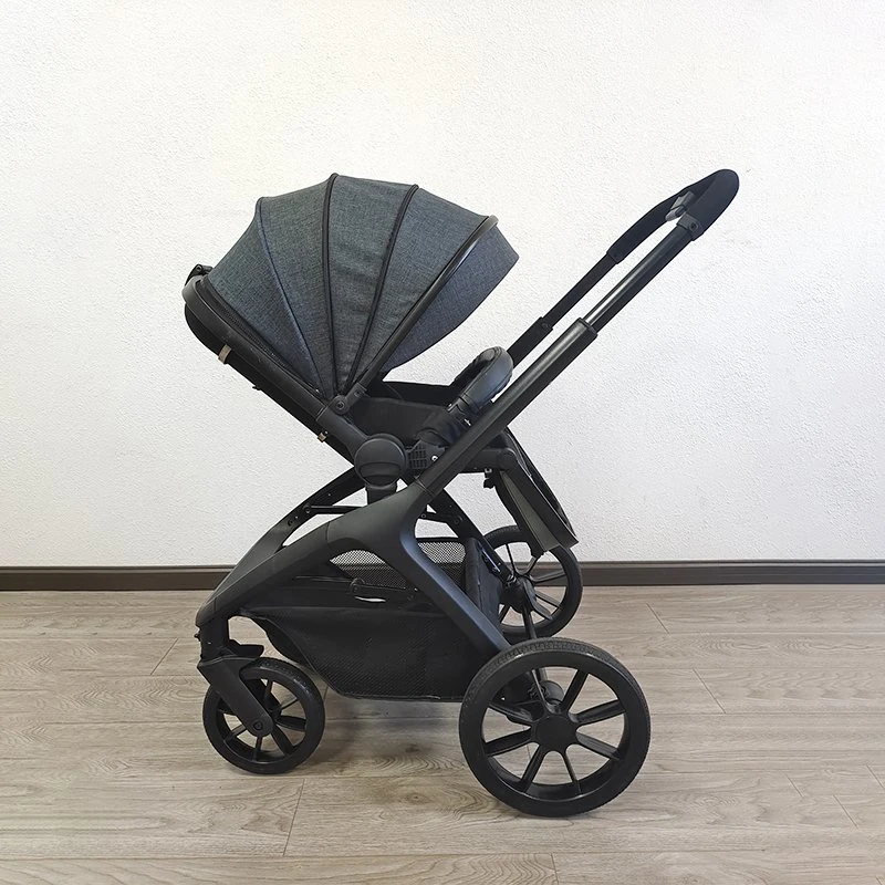 Luxury One-Hand Folding Handle Adjustable with Suspension Pram Wholesale/Supplier Baby Stroller