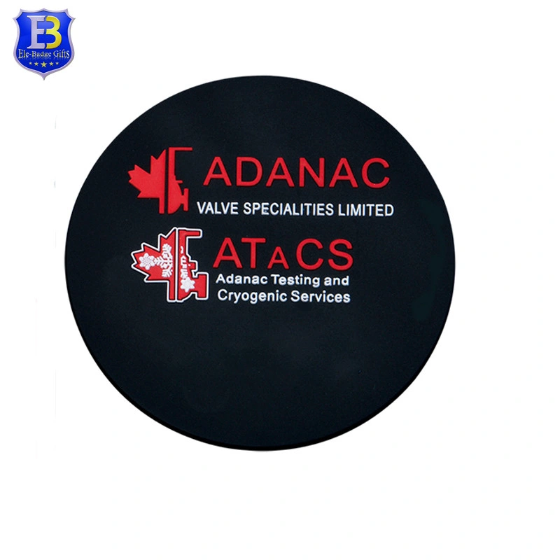 Custom Logo High Quality Cartoon Soft PVC Coaster