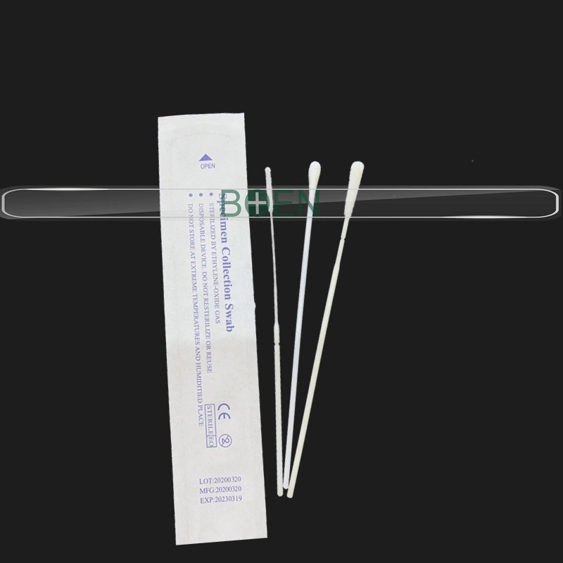 Flocked Sampling Swab Medical Nasal Swab for Virus CE FDA ISO