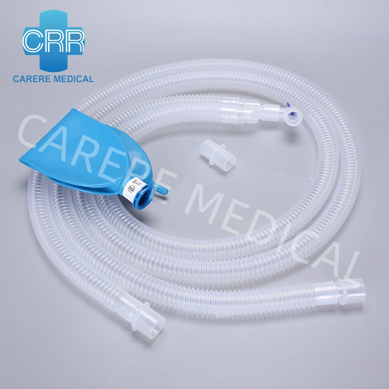 Nuevo producto CE mejor vendedor suministros de equipos médicos de buena calidad Equipo hospitalario Anestesia Corrugated Circuit desechable utilizado con CE y. ISO