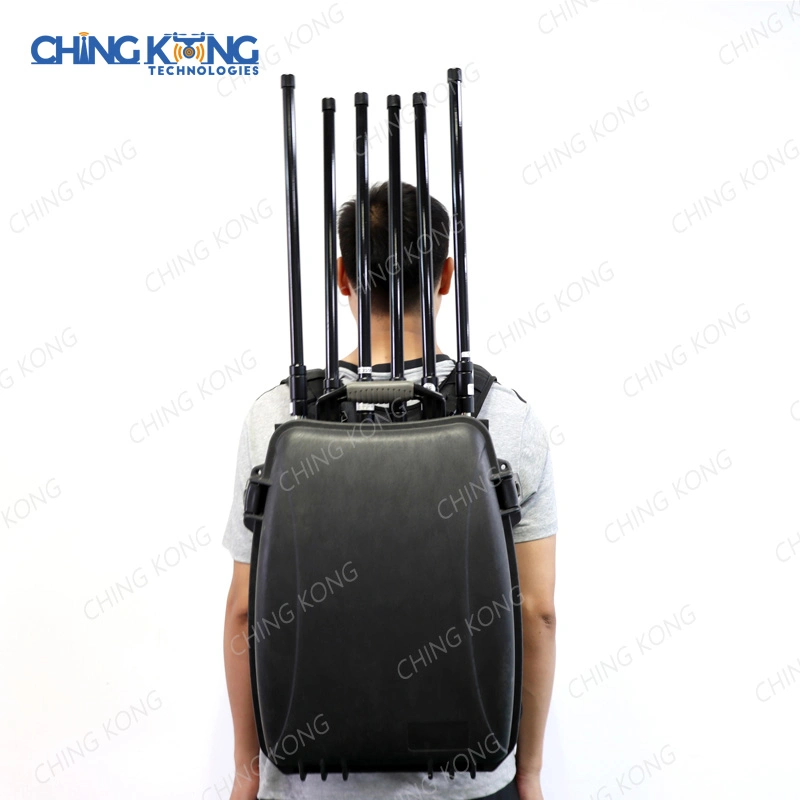 High Power Anti-Drone 2,4G GPS 5,8g 433 Drone Jammer