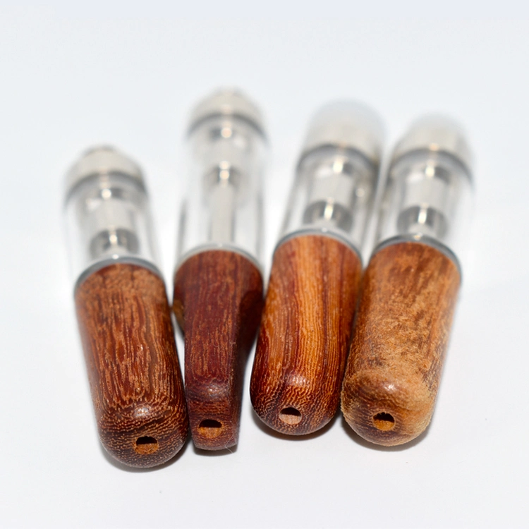 Wooden Mouthpiece Ceramic Coil 510 Thread Empty Vape Cartridges Wholesale/Supplier