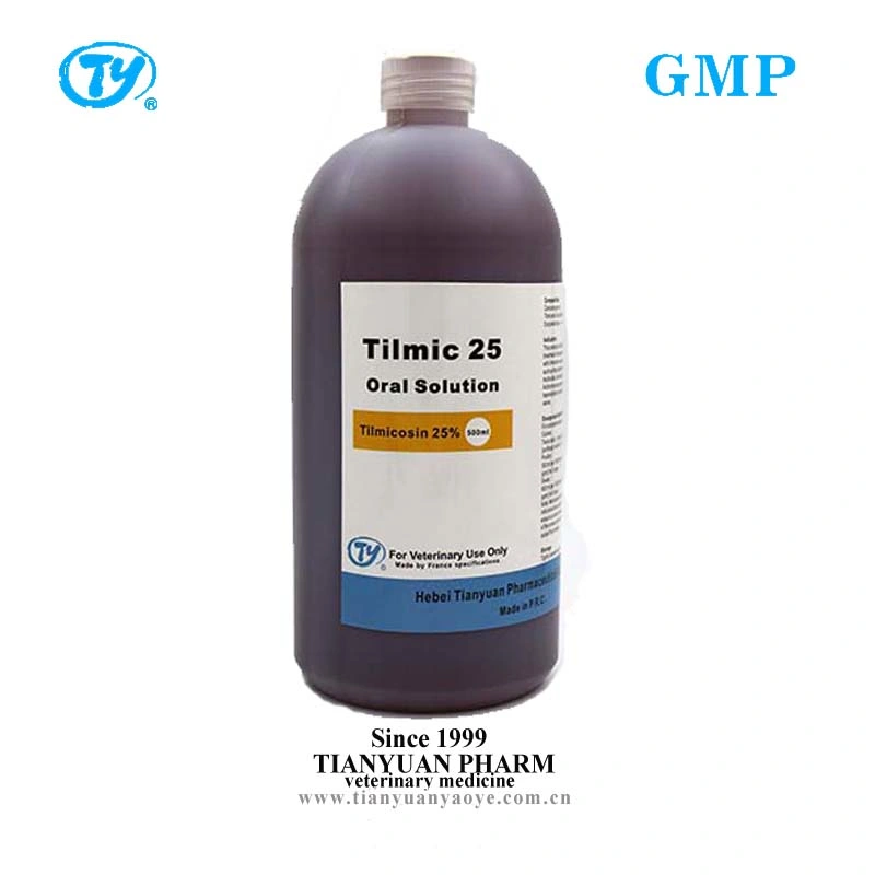 Tilmicosin Oral Liquid Timicosin Oral Solution 25% 500ml