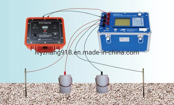 Geophysical Induced Polarization Meter DC Resistivity Meter Ves Survey Equipment Electrical Profiling Instrument Resistivity IP Meter