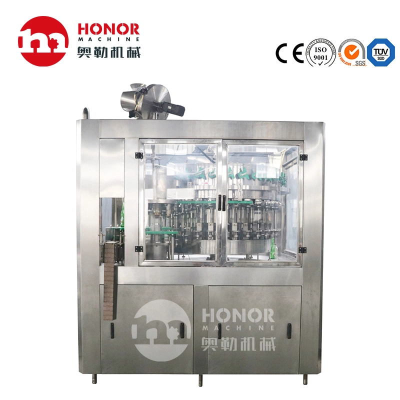 High quality/High cost performance , High Efficiency, High Output, Automatic Beverage Can Aluminum Bottle Sealing Filling Machine