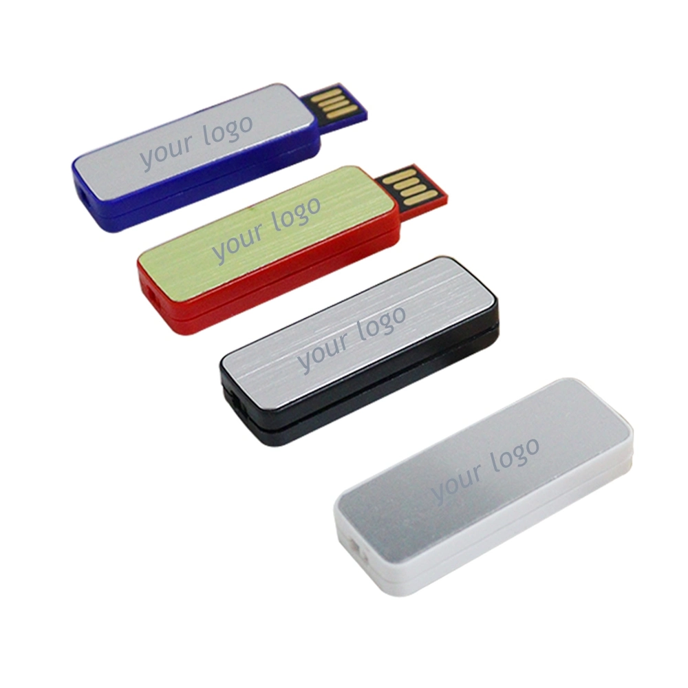 Lápiz de memoria USB pull-push 1-128GB (USB-004A)