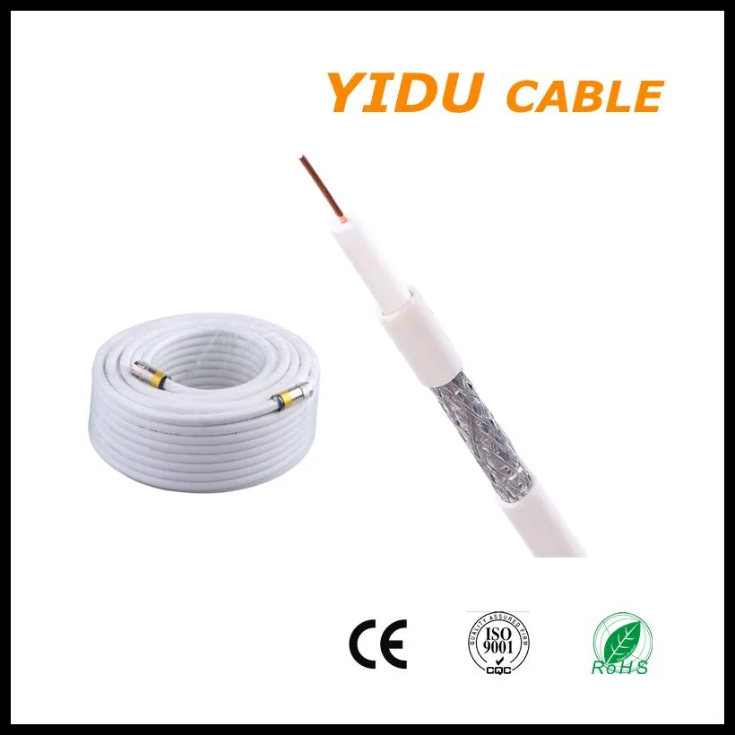 Adaptado de la fábrica de telecomunicaciones Cable coaxial RG59 Cable Coaxial