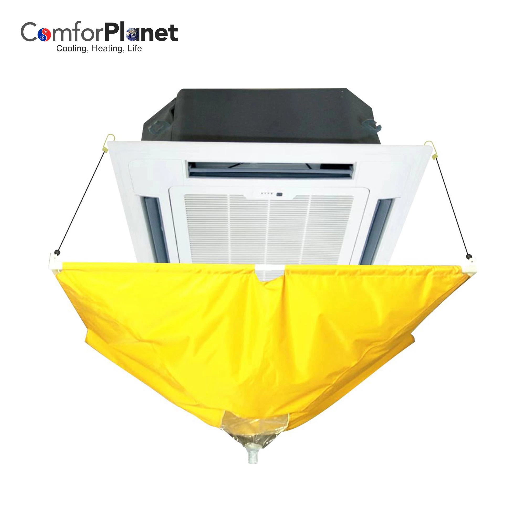 Air Conditioner Waterproof Dustproof Cleaning Cover Protector Bag