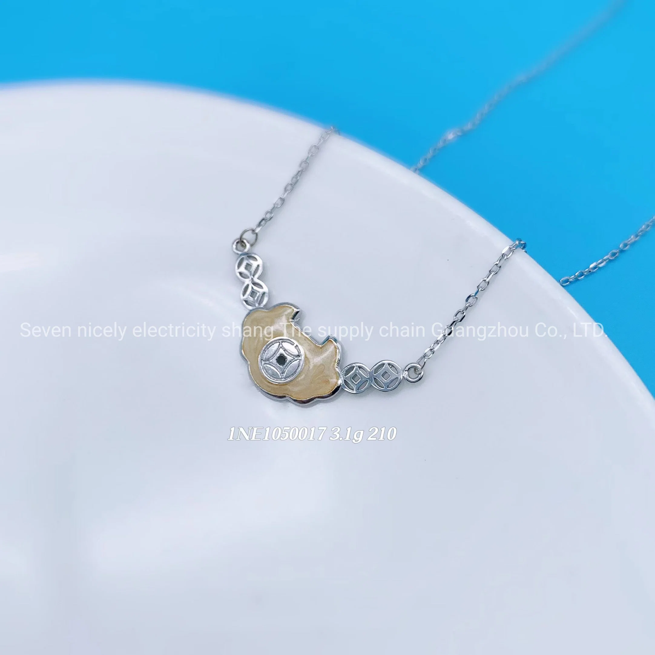 OEM Custom Fashion 925 Silver Jewelry Necklace with Butterfly Charm