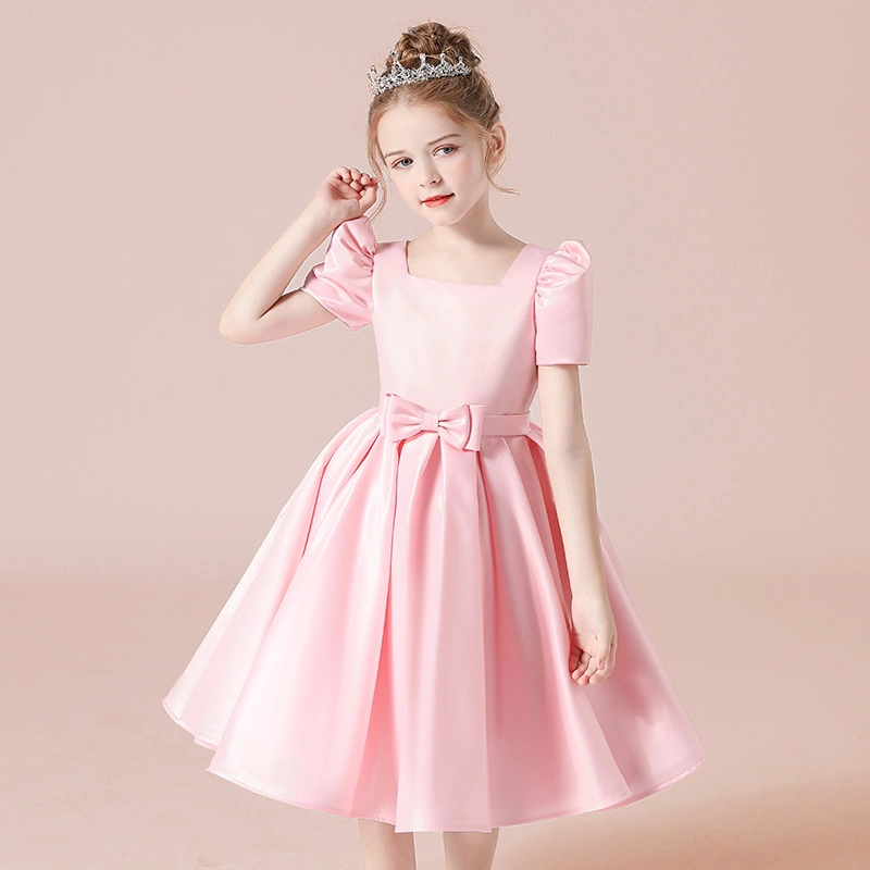 Wholesale/Supplier Elegant Adjustable Girls Party Dress Girls Wedding Birthday Party Dress