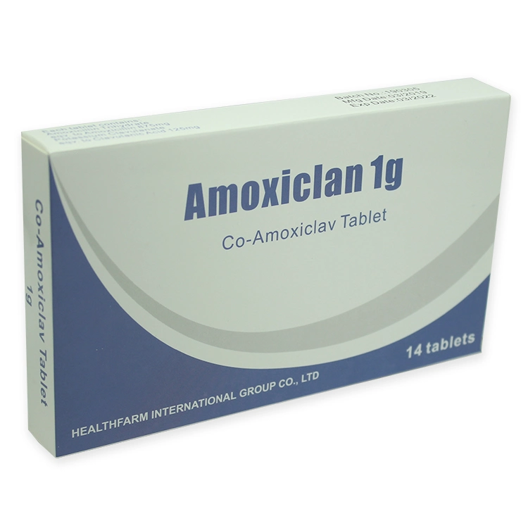 Amoxicillin and Clavulanate Potassium Tablet for GMP Medicine