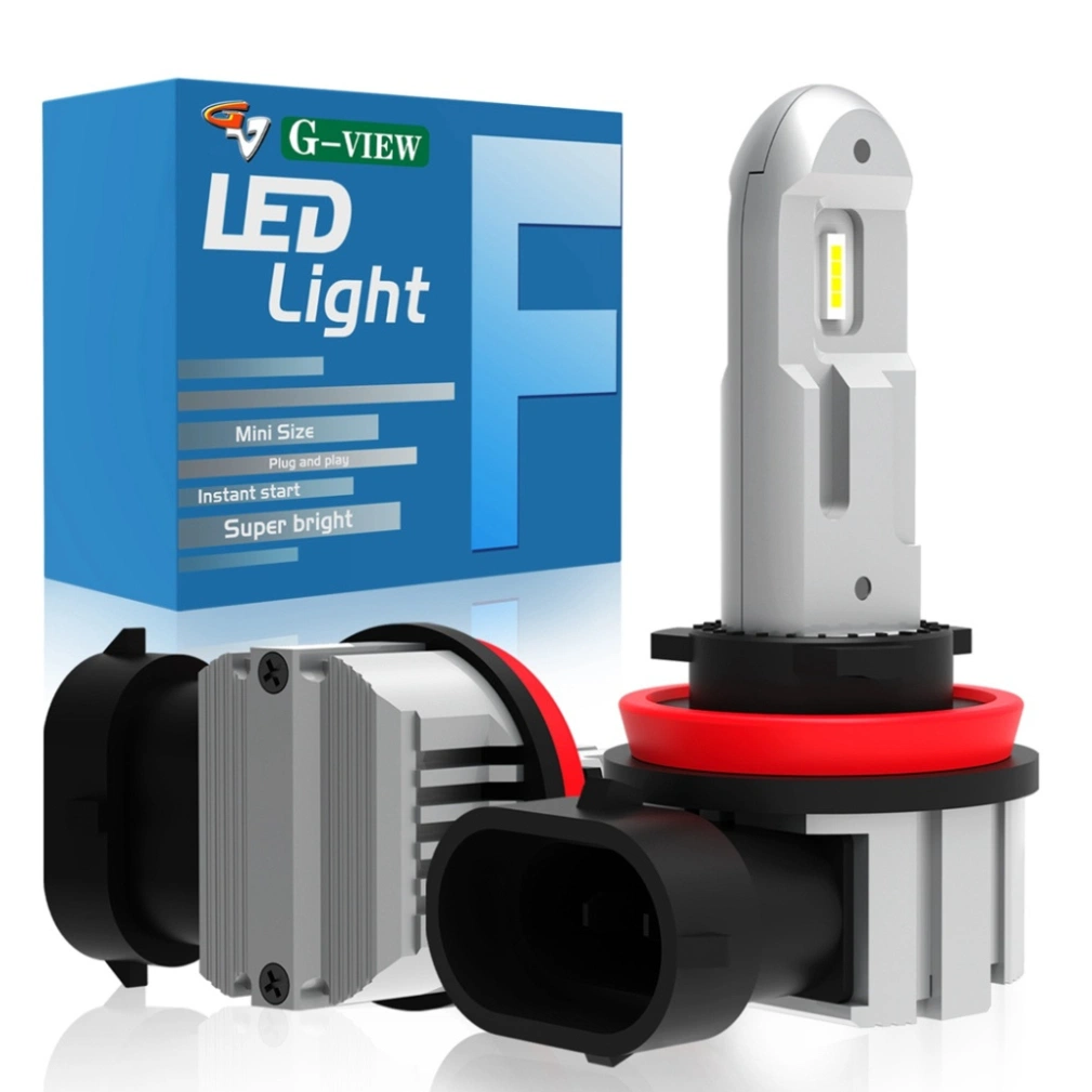 Ampoule LED Gview GFO pour véhicules H1 LED CANbus H3 Ampoule voiture lampe universelle LED phare 880 881 H11 LED Éclairage et témoins ampoule pour véhicule