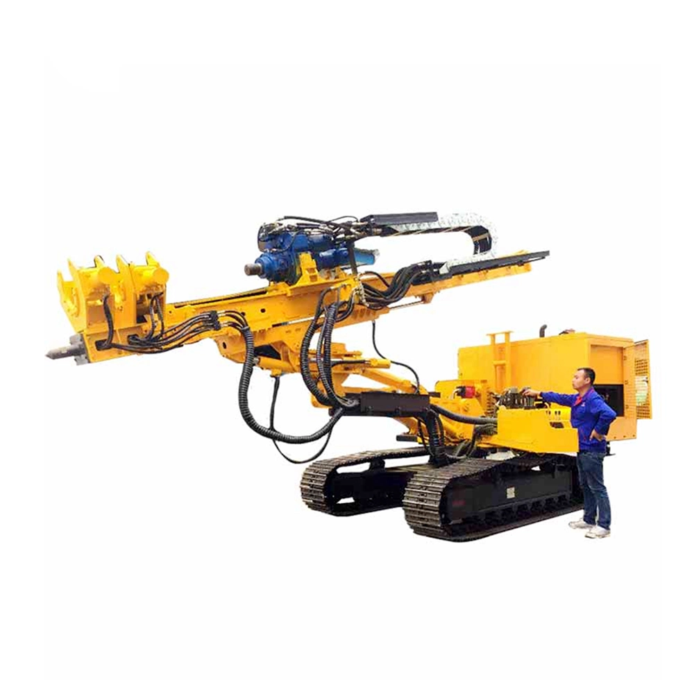 DTH Water Well Drill Rig with Air Compressor