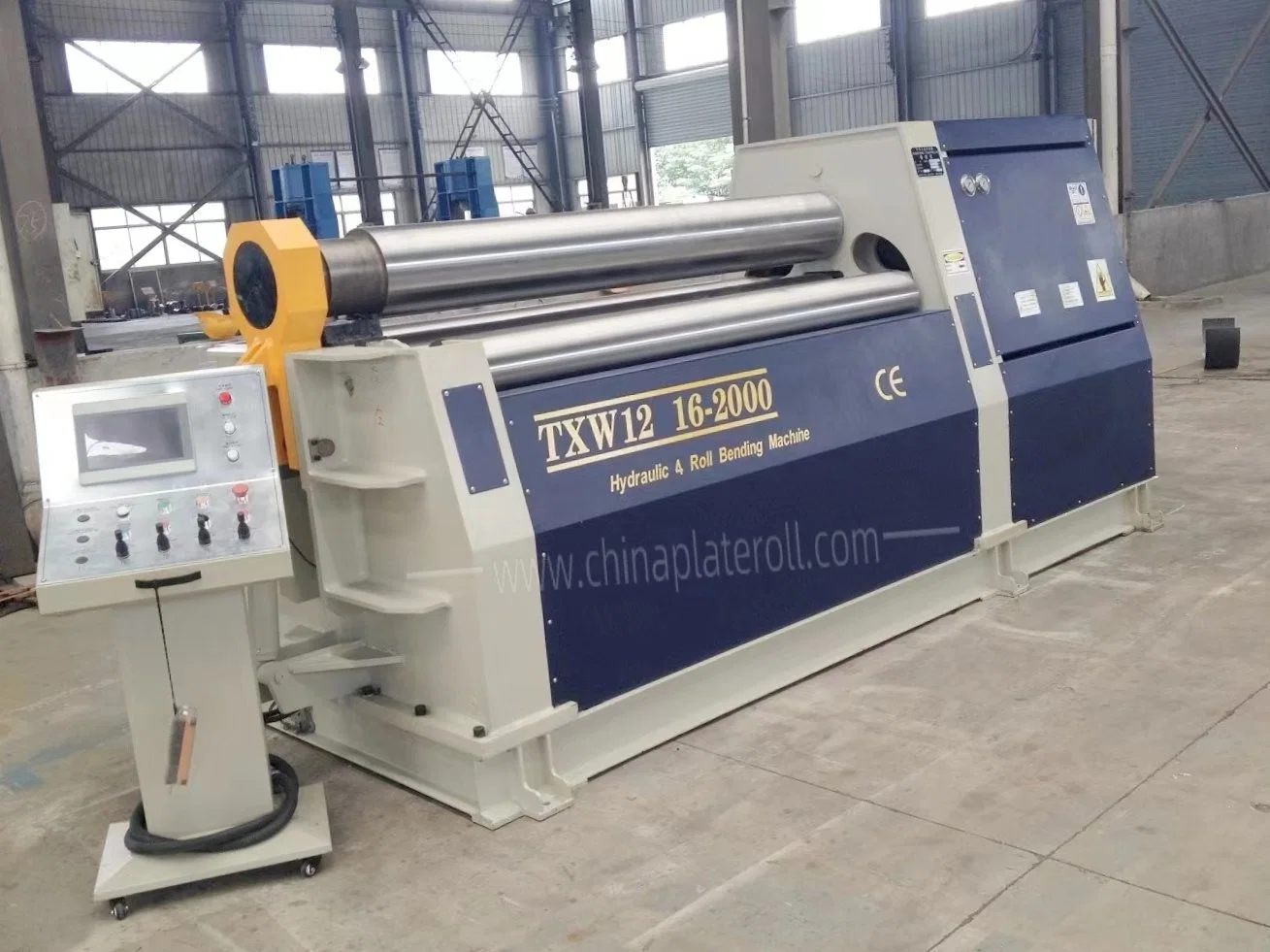 Heavy Plate Rolling Machine, Manual Plate Bender, Steel Plate Folding Machine