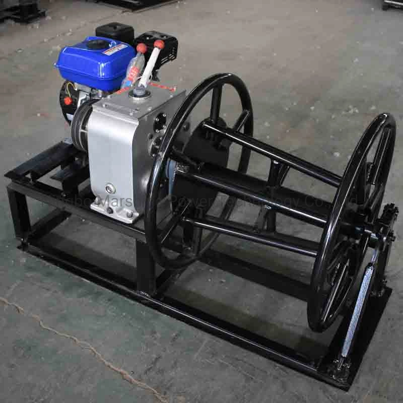 5 Tons Take-up Machine Diesel Gasoline Tractor Electric Power Construction Equipment