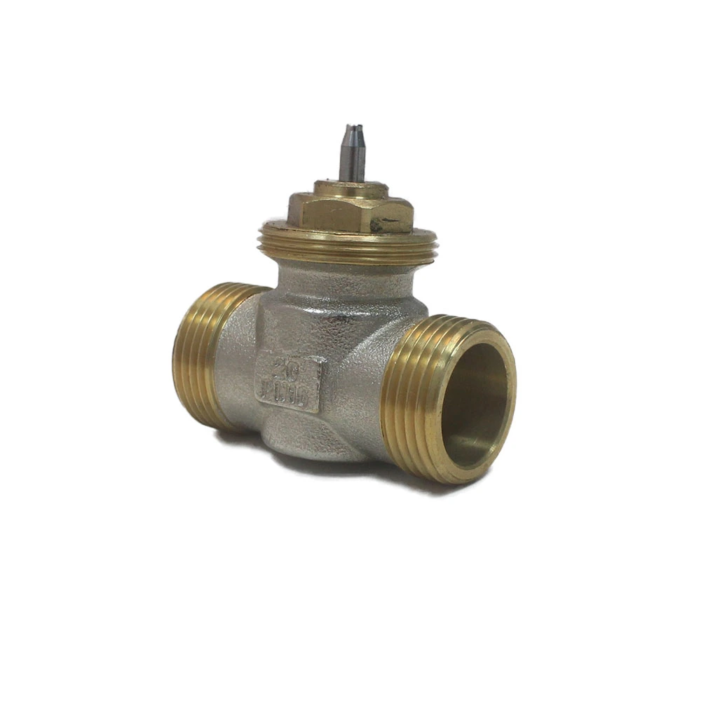 DN20 3/4" 2 Way Valve Male Connection Picv Brass Pressure Independent Water Control Fcu Valve