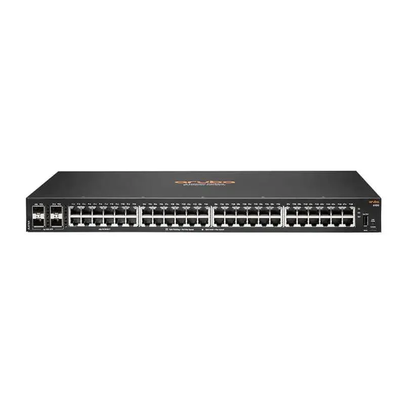 New Original Aruba 6100 48 Ports Ge Layer 2 4 SFP+ Slot Uplink Jl676A