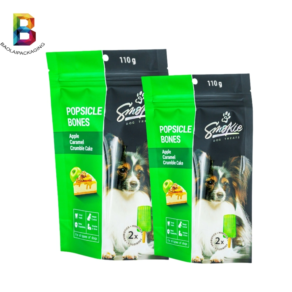 Custom Printed Packaging Zip Pouch Plastic Packaging Bag Stand up Bag Pet Food Bag