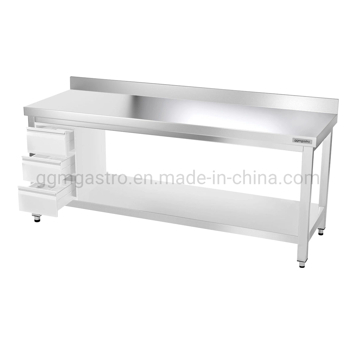 Best Quality Stainless Steel Kitchen Working Table for Hotel Use