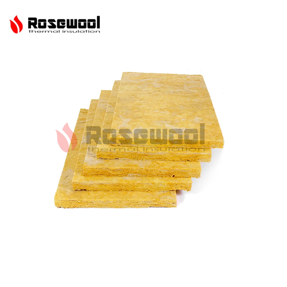 Material de construção à prova de pragas Painel de lã de rocha Rockwool