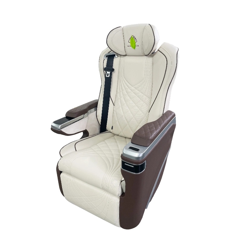 VIP de lujo auto eléctrico Asiento de cuero para el ajuste de monovolumen Van Limusinas Minibus autocaravana Autocaravana Sprinter Vito V250 Metris