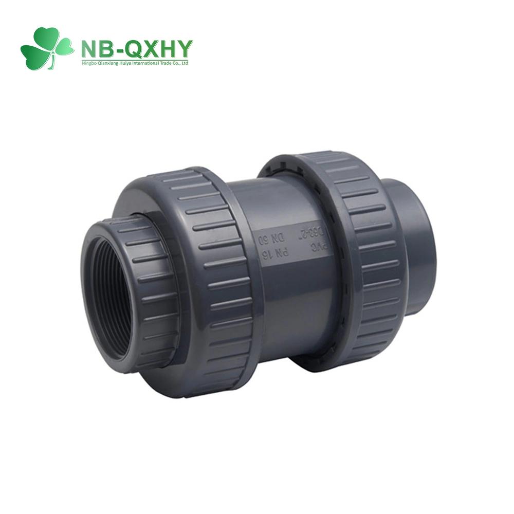 Plastic/PVC Wafer Swing Water Drain Pipe Flap Check Valve