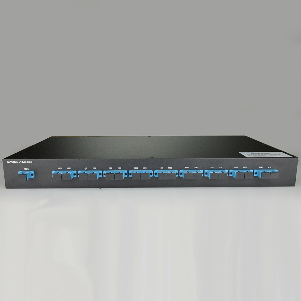 1u Rack Mount 4X CATV Gpon FTTH Wdm Passive Optical Module with 16 Ports Sc/APC