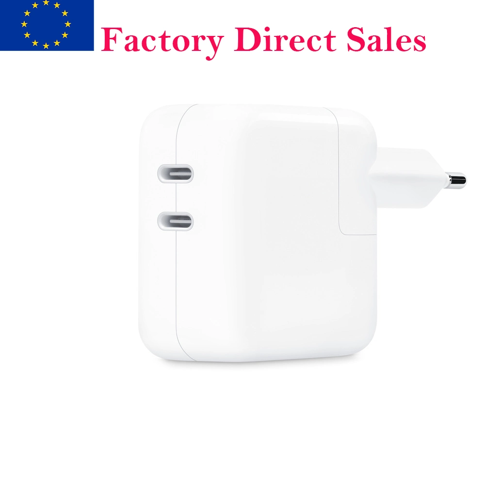 35W Dual USB-C-Netzteil 2 Typ-C Wandladegerät USB C Ladegerät für Apple-Mobiltelefone für iPhon'e Factory Direct