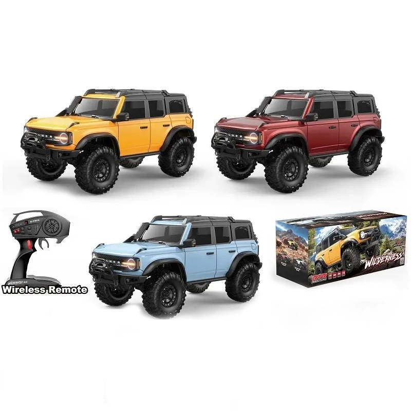 RC Climbing Car Model 1: 10 Scale 2.4G RC Electric 4WD Climbing Vehicle