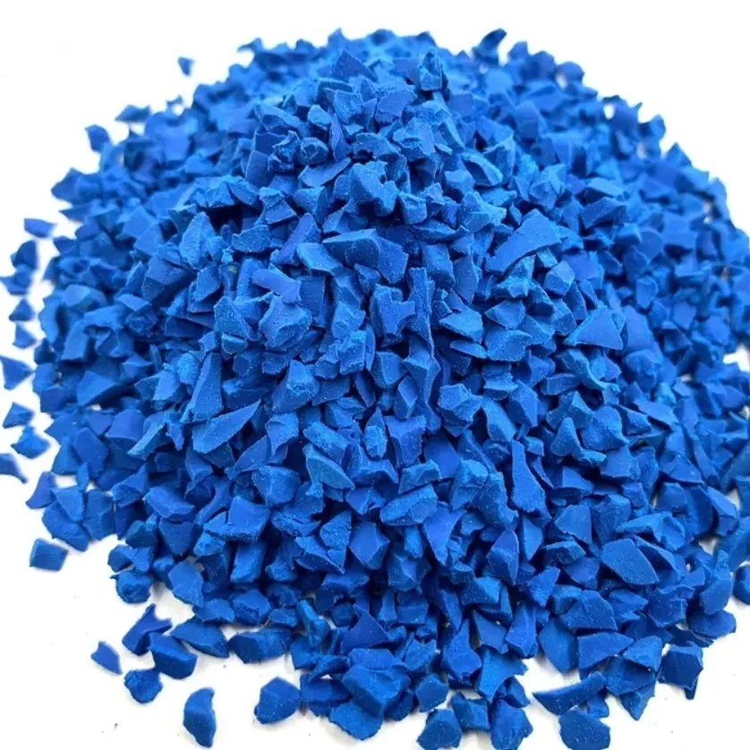 Stable Quality Light Blue EPDM Rubber Granules Running Track Material