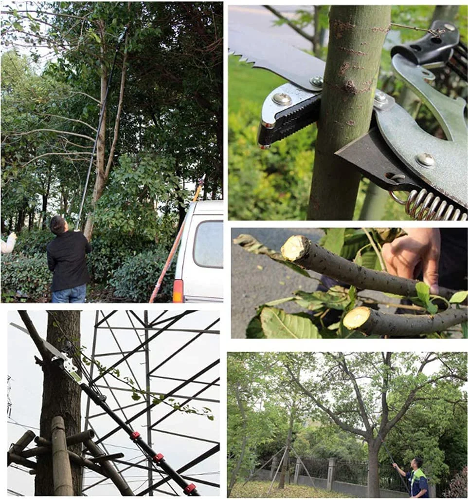 New-Super Powerful-2000mAh Li-ion Battery Cordless/Electric Telescopic/Pole Garden Reciprocating/Pruning Saw-Power Tools