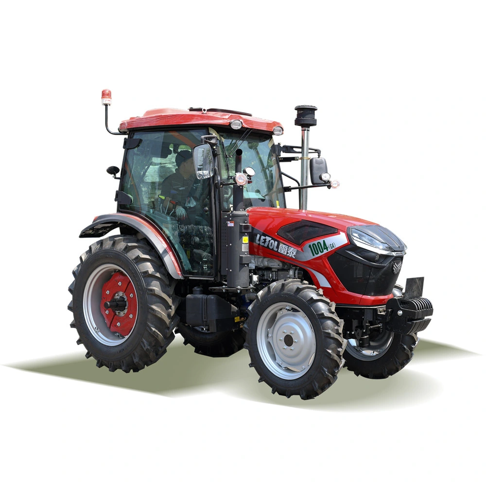 100hp equipos agrícolas tractor de ruedas de granja Multipropósito/Venta en caliente China máquina