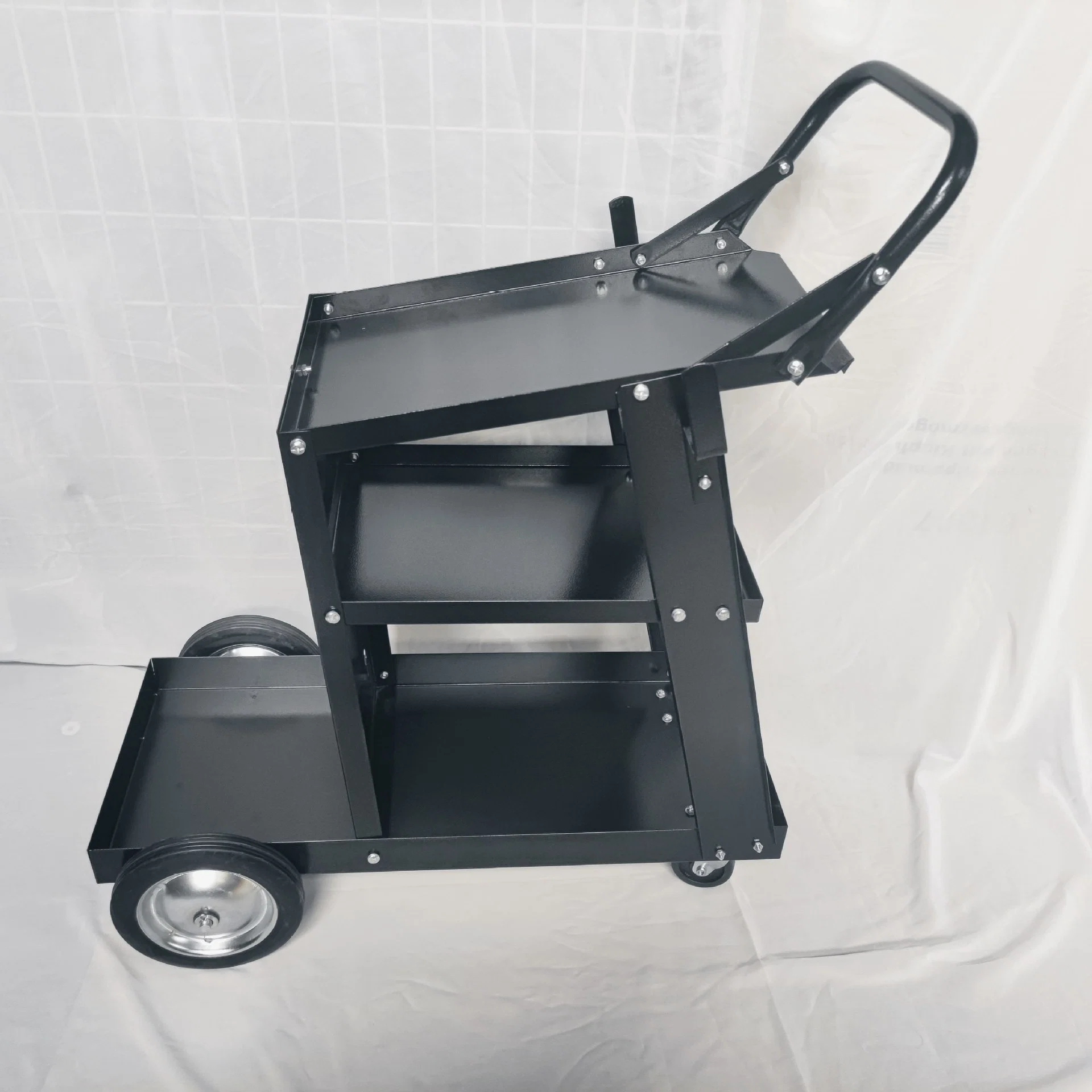 Custom Gas Shielded Welding Mobile Handcart Car Repair Tool Cart Electric Welding Machine Cart