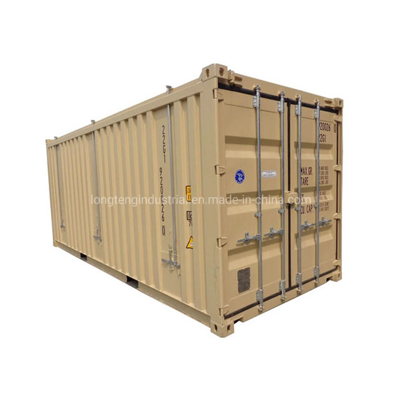 Hard Type Steel Lid 20FT Open Top Container