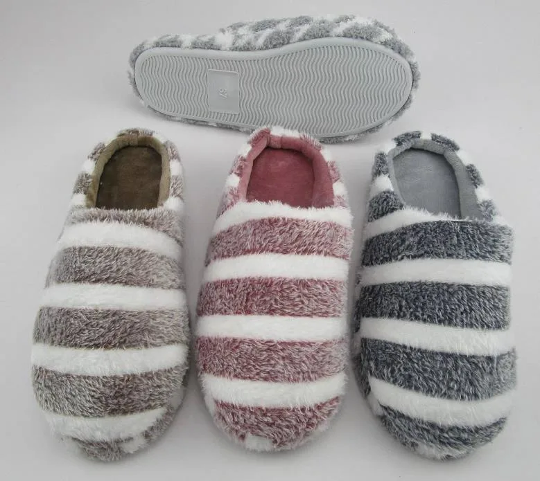 Plush Slippers Custom Animal Cartoon Indoor TPR Sole Home Shoes Slippers