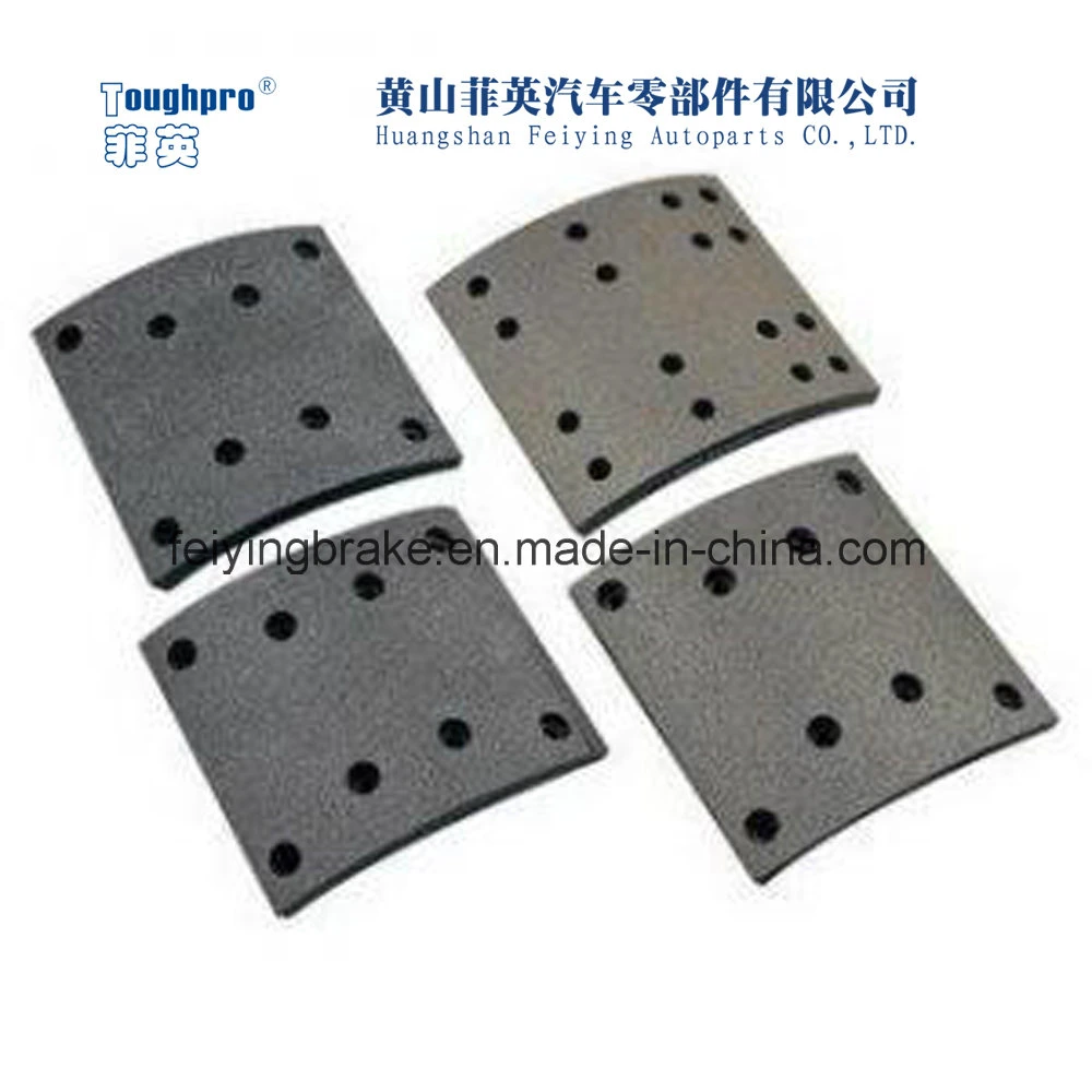 European Truck Brake Lining (WVA: 19939 BFMC VL/88/1) with Asbestos and Asbestos Free