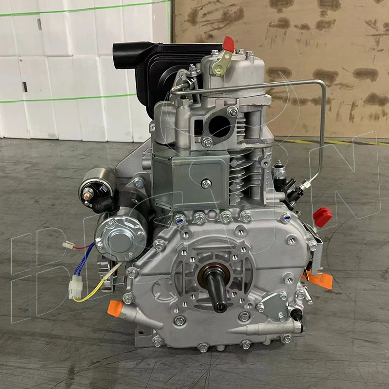 Bison High Rpm Diesel Engine 12 HP 11HP 456cc Self Start Kart Motor