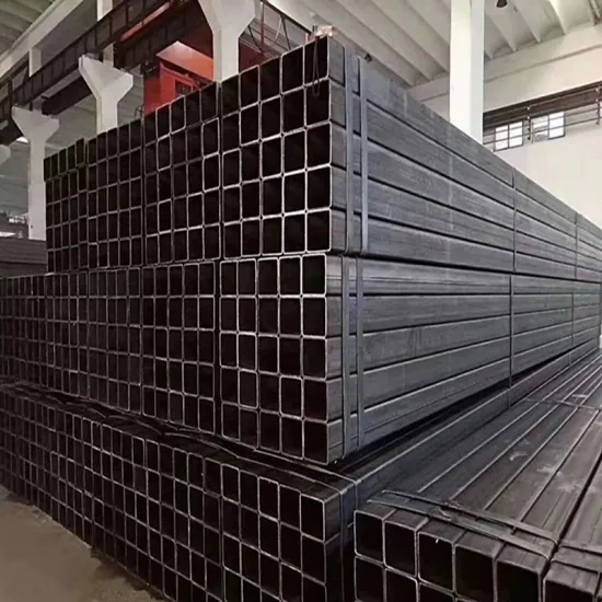 Square Steel Tube Astma500 Grb Materials Steel Pipe Raw Material