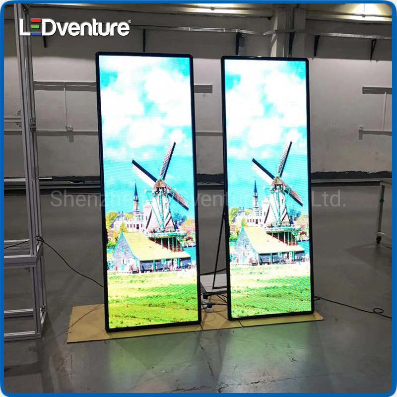 640X1920mm P2.5 Indoor Display Screen Commercial Advertising LED Poster