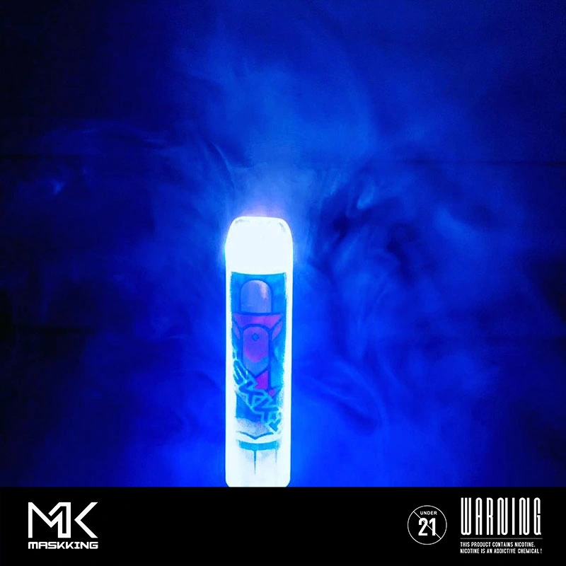 Maskking High PRO Max merveilleuse superbe LED cigarettes zéro nicotine Un vaporisateur époustouflant