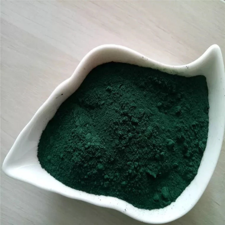 Pigmento cerámico de gran pureza excelente cobertura de color verde de cromo