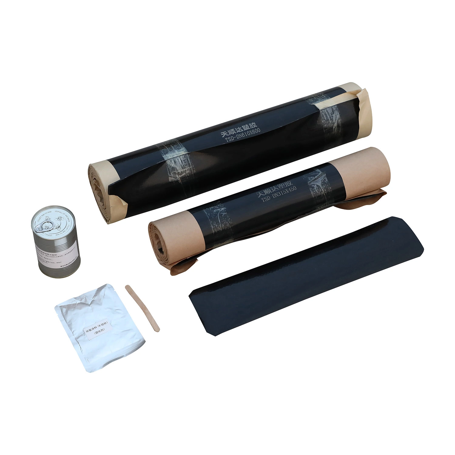 High Density Line Pipe Material 3-Layer Polyethylene Pipe Coating Heat Shrink Sleeve Field Joint Coating