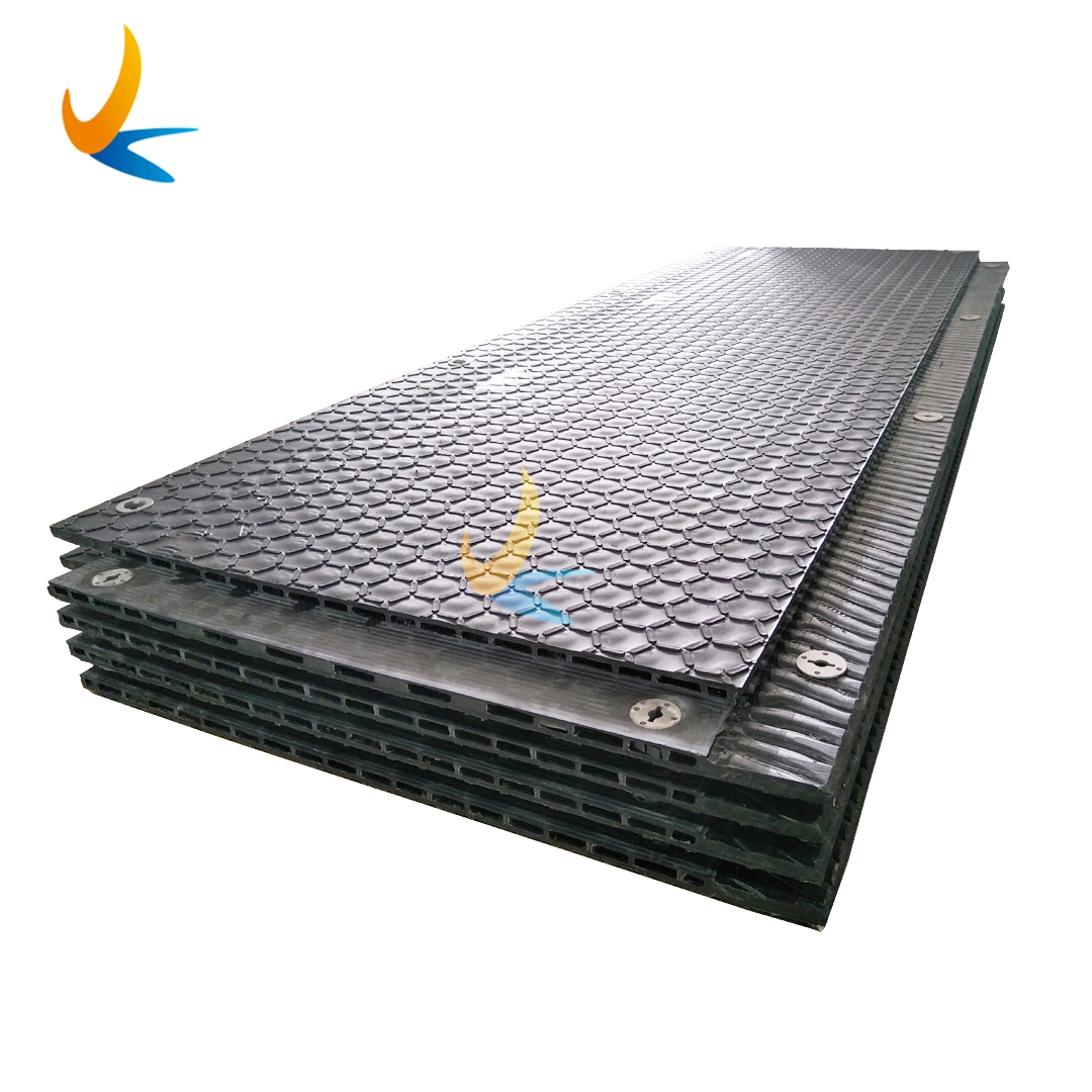 Overlap Interlocking Construction Mud Ground Mat for Heavy Equipment