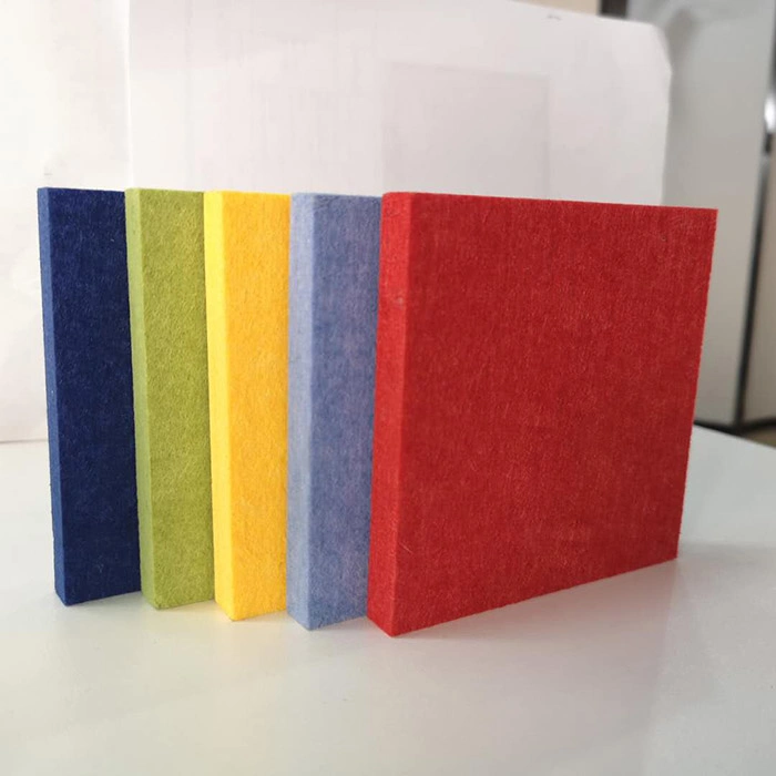 12mm High Density Sound Absorption Pet Acoustic Panels Polyester Acoustic Panels