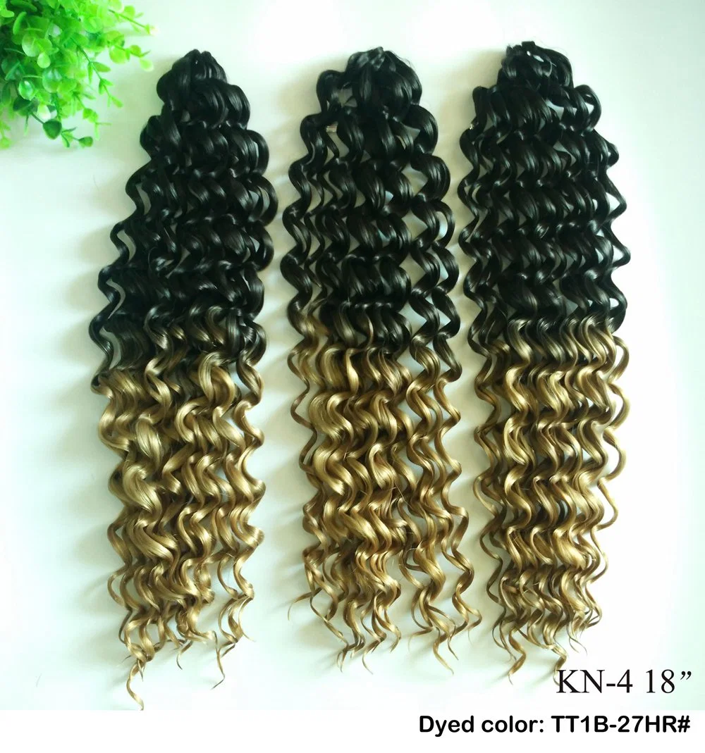 Wholesale/Supplier Heat Resistant Dyed Color Synthetic Braiding Hair Bulk