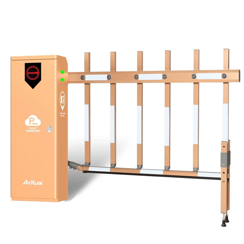 Ankuai Wholesale/Supplier Automatic Parking Barrier Gate Boom Barrier Gate Parking Access Control Anpr RFID