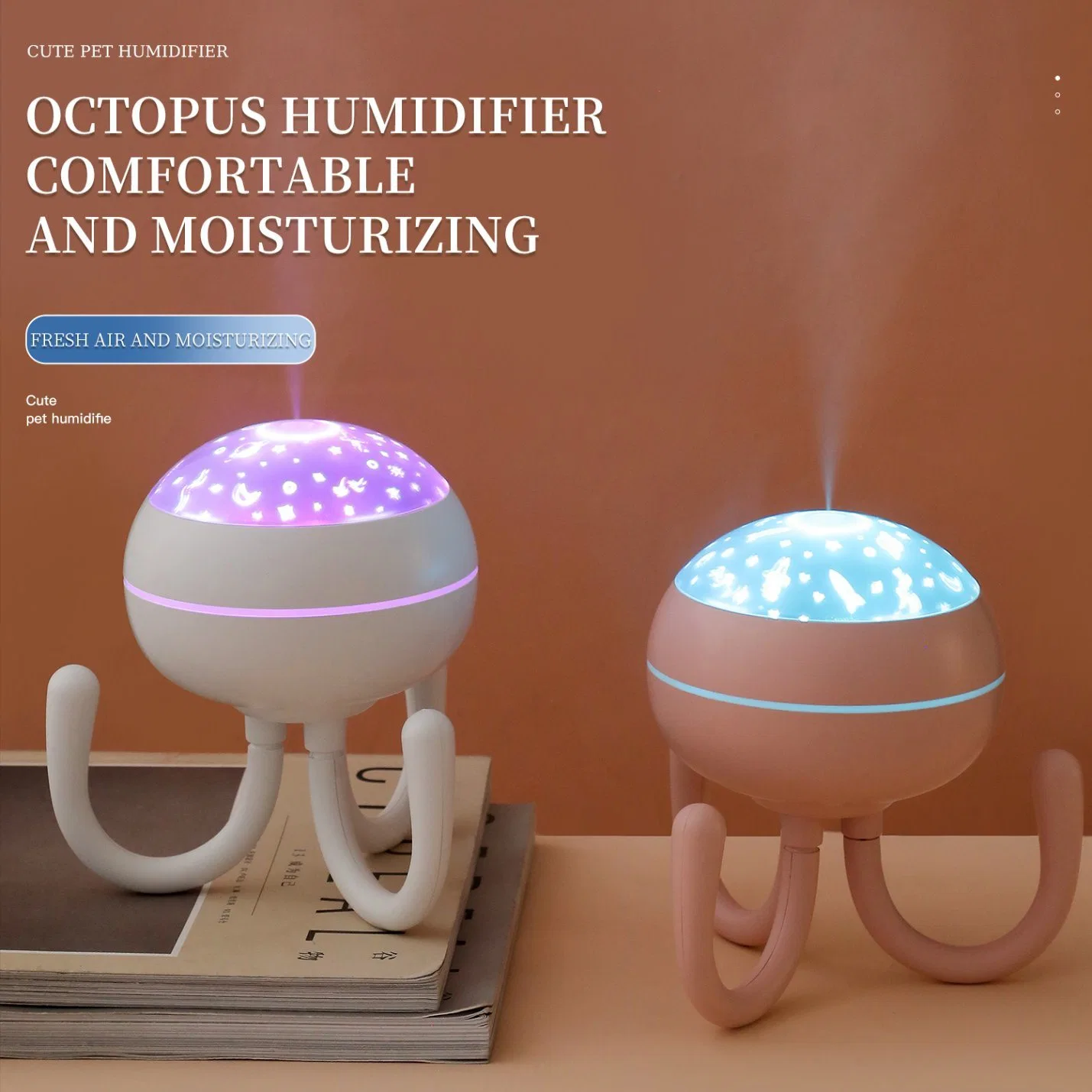 Mini Humidifier Octopus Shape Humidifier