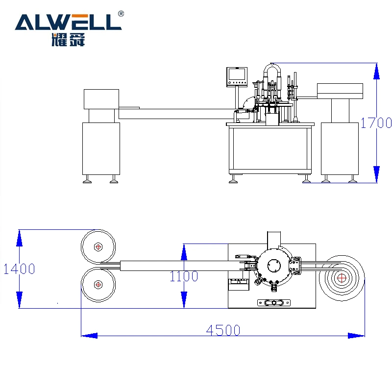 Medicine Gel Syringe Needle Valve Filling Machine