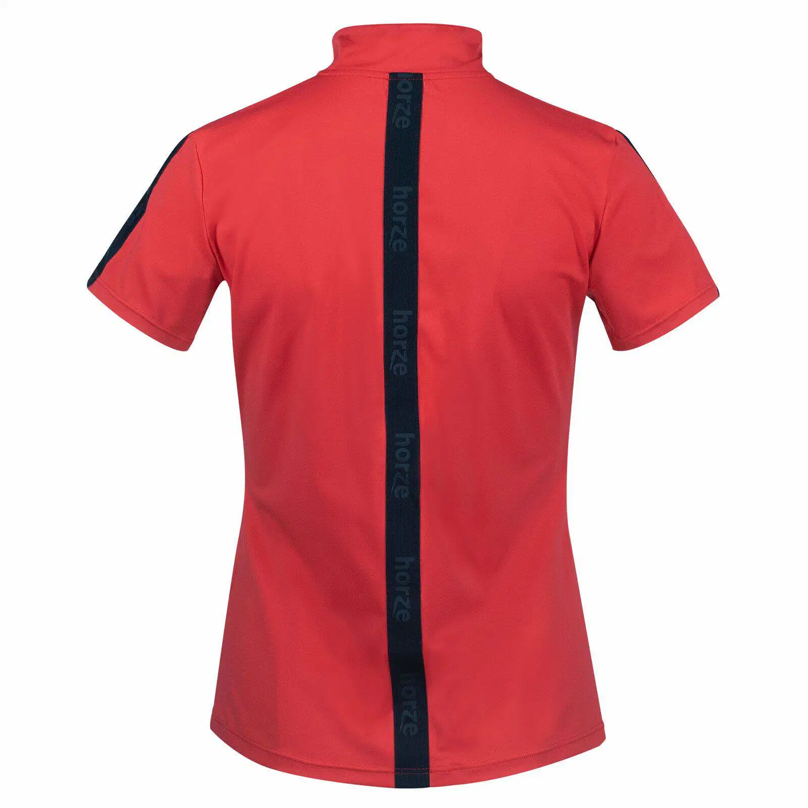 Personalisierter Horze Damen-Ärmel Poloshirts Equestiran Wear Outdoor Polo T-Shirts