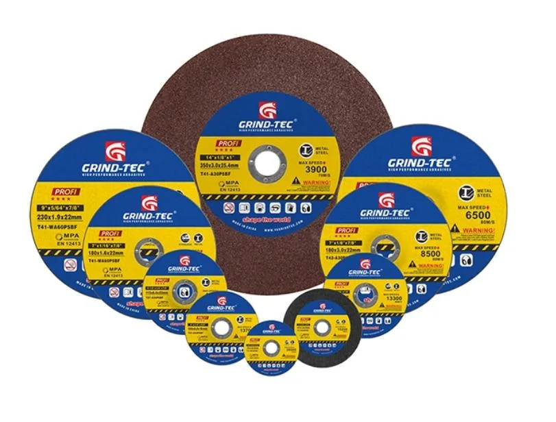 105mm, 115mm, 125mm Abrasive Cutting Discs for Metal/Stainless Cutting